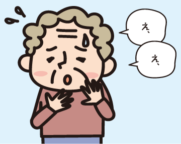 困惑するＢ子「え，え，」