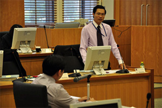 カンボジア本邦研修「白熱の模擬裁判」
