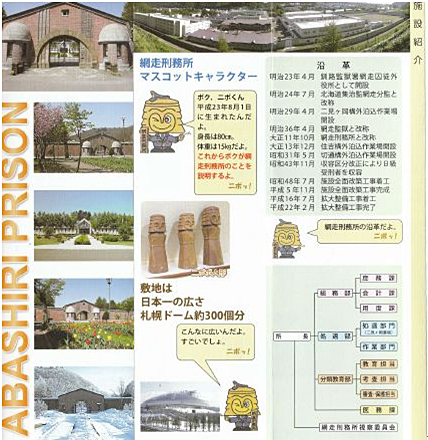 網走刑務所のしおり(施設紹介)