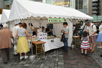 宮城県の販売コーナーの様子