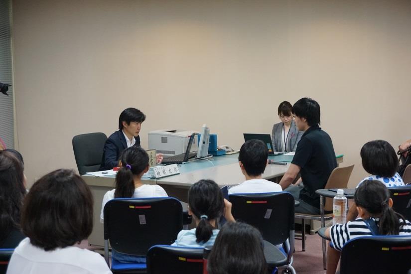 取り調べ体験 その1