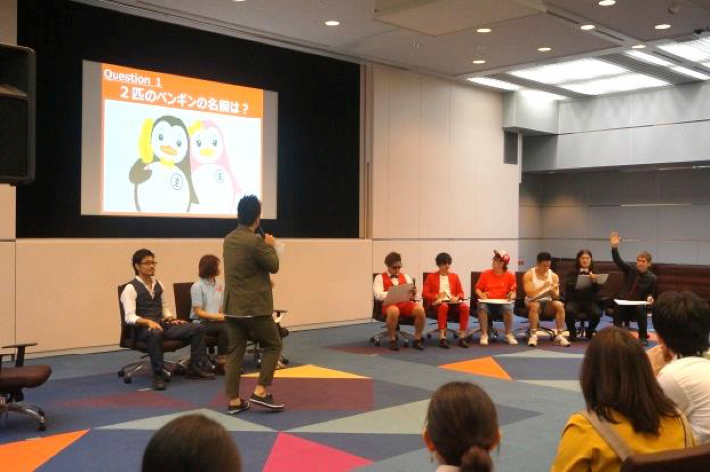 BBS会・協力雇用主の方を交えてのクイズ大会の様子