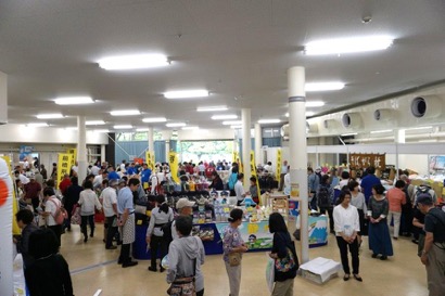 全国矯正展の会場の様子