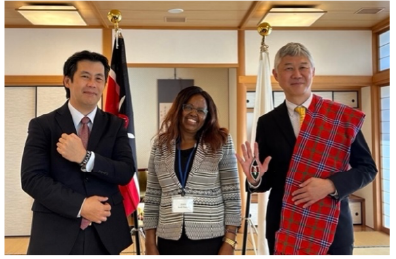 アジ研での様子