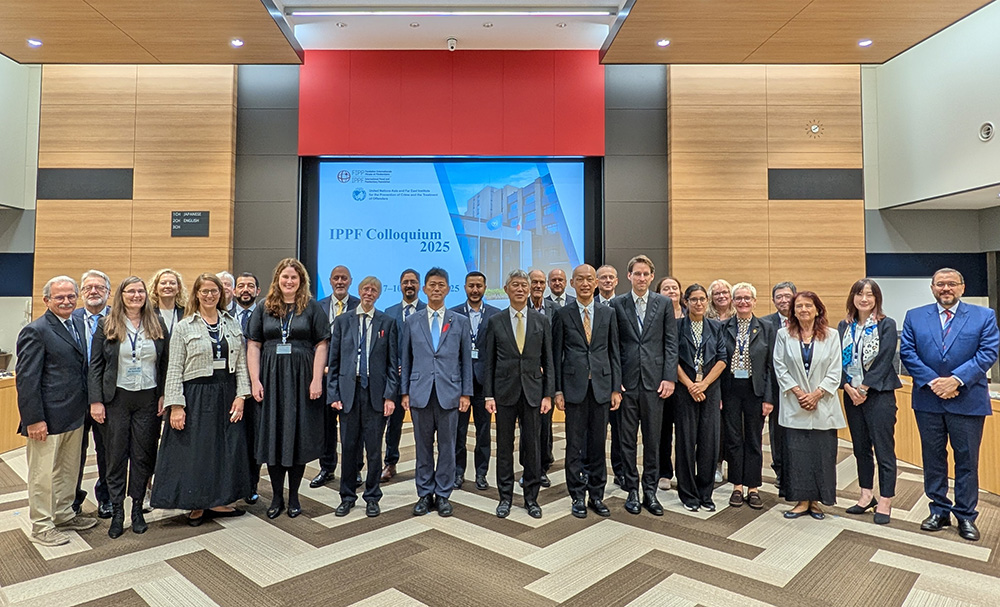 開会式における集合写真