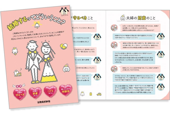 パンフレット「結婚するってどういうこと？」サムネイル