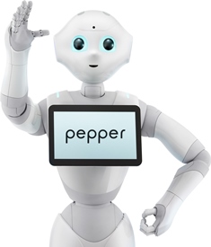 ソフトバンクの人型ロボット「Pepper」
