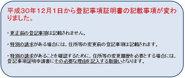 成年後見登記事項証明書の記載事項が変わります。