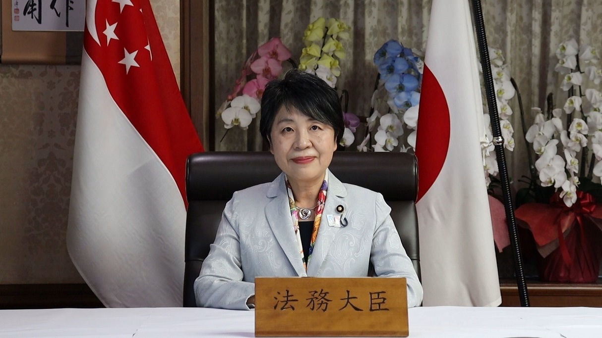 「京都国際調停センター創立２周年記念セミナー」において，上川法務大臣からのビデオメッセージが発信されました。