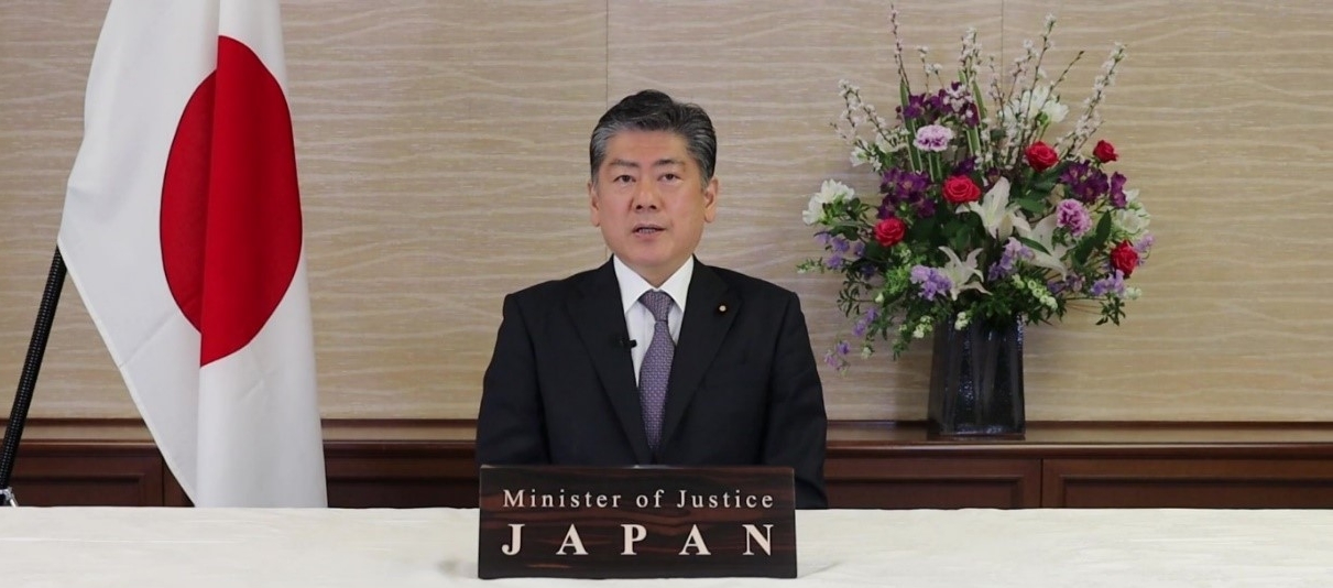 March 7, 2022 Justice Minister sent video message to the 1st Tokyo Immigration Forum(March 2 and 3, 2022)