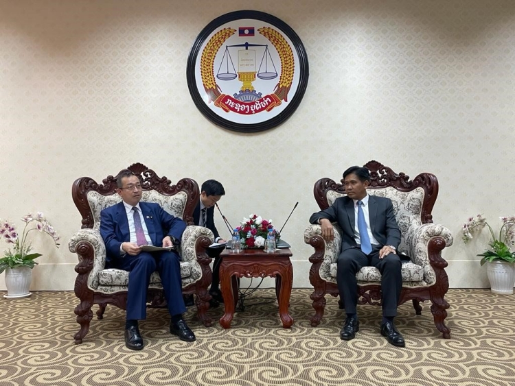 August 10, 2022 State Minister of Justice’s Visit to Malaysia and Lao People’s Democratic Republic