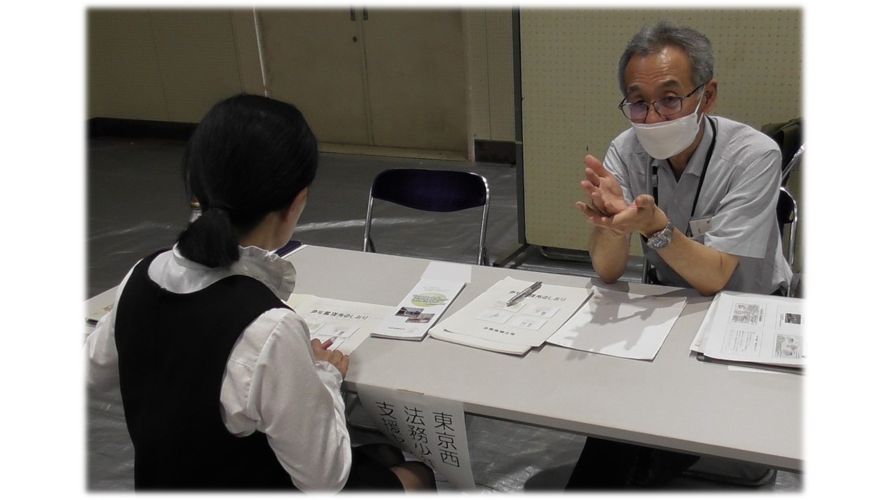 特設ブースの様子です。