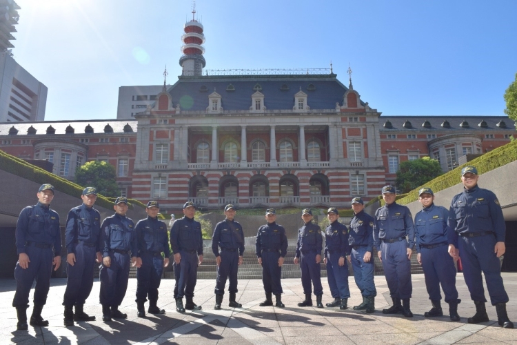 特別機動警備隊の集合写真