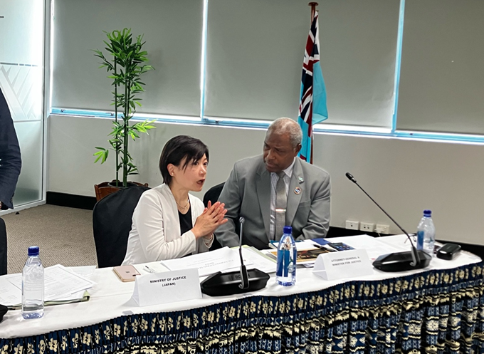January 23, 2024 The Agreement with the Attorney-General of Fiji to Hold the Fiji-Japan Strategic Dialogue on Law and Justice