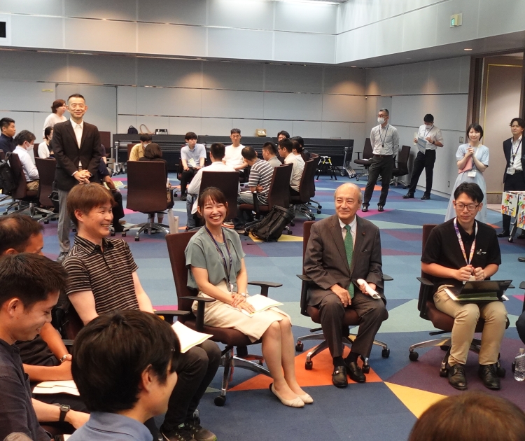 小泉龍司法務大臣が、かけるプロジェクト（仮称）キックオフイベントを視察しました。