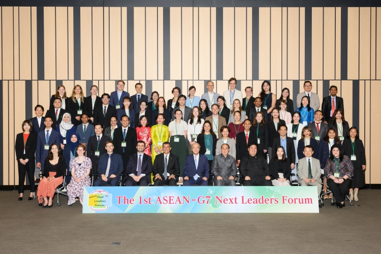 July 8, 2024 The “1st ASEAN-G7 Next Leaders Forum” was held from 26 June to 2 July, 2024.