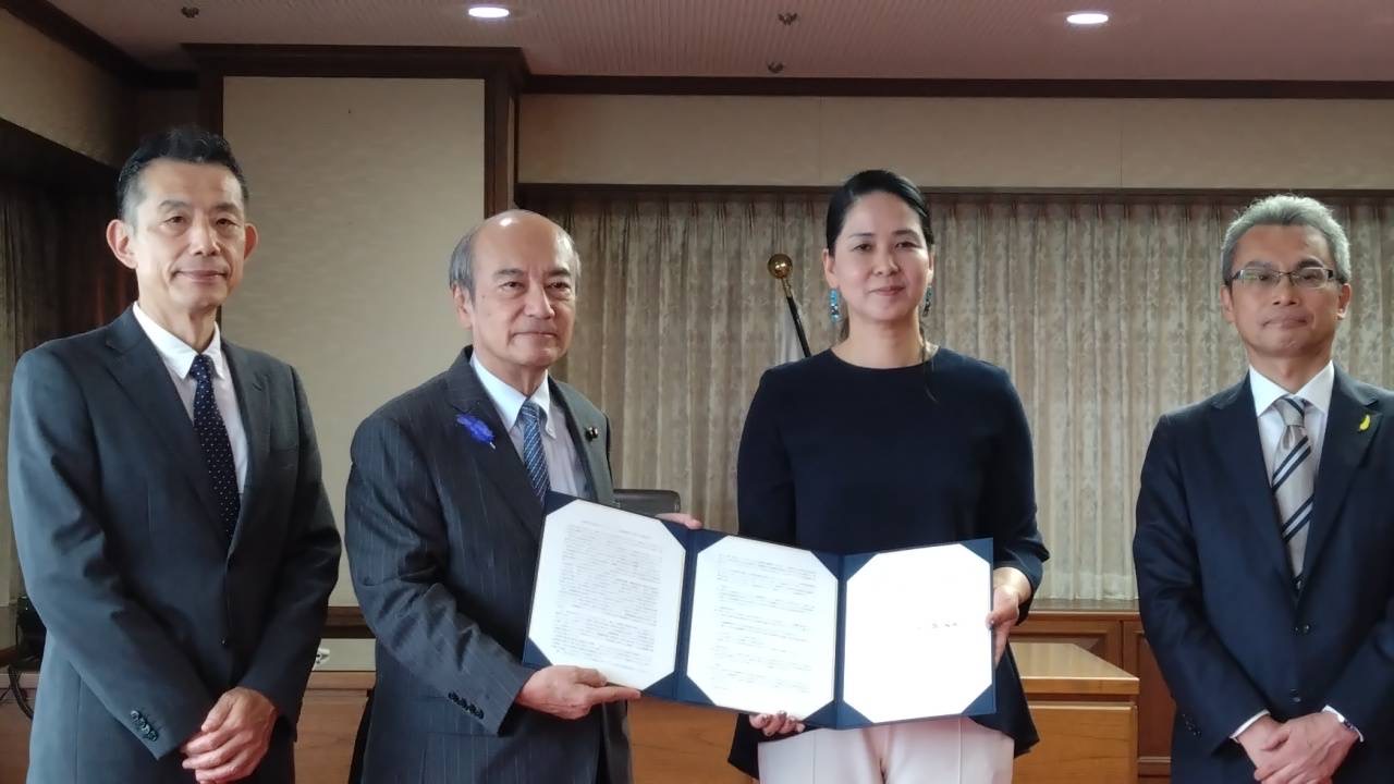 小泉龍司法務大臣が、株式会社リクルートによる訪問を受けました。