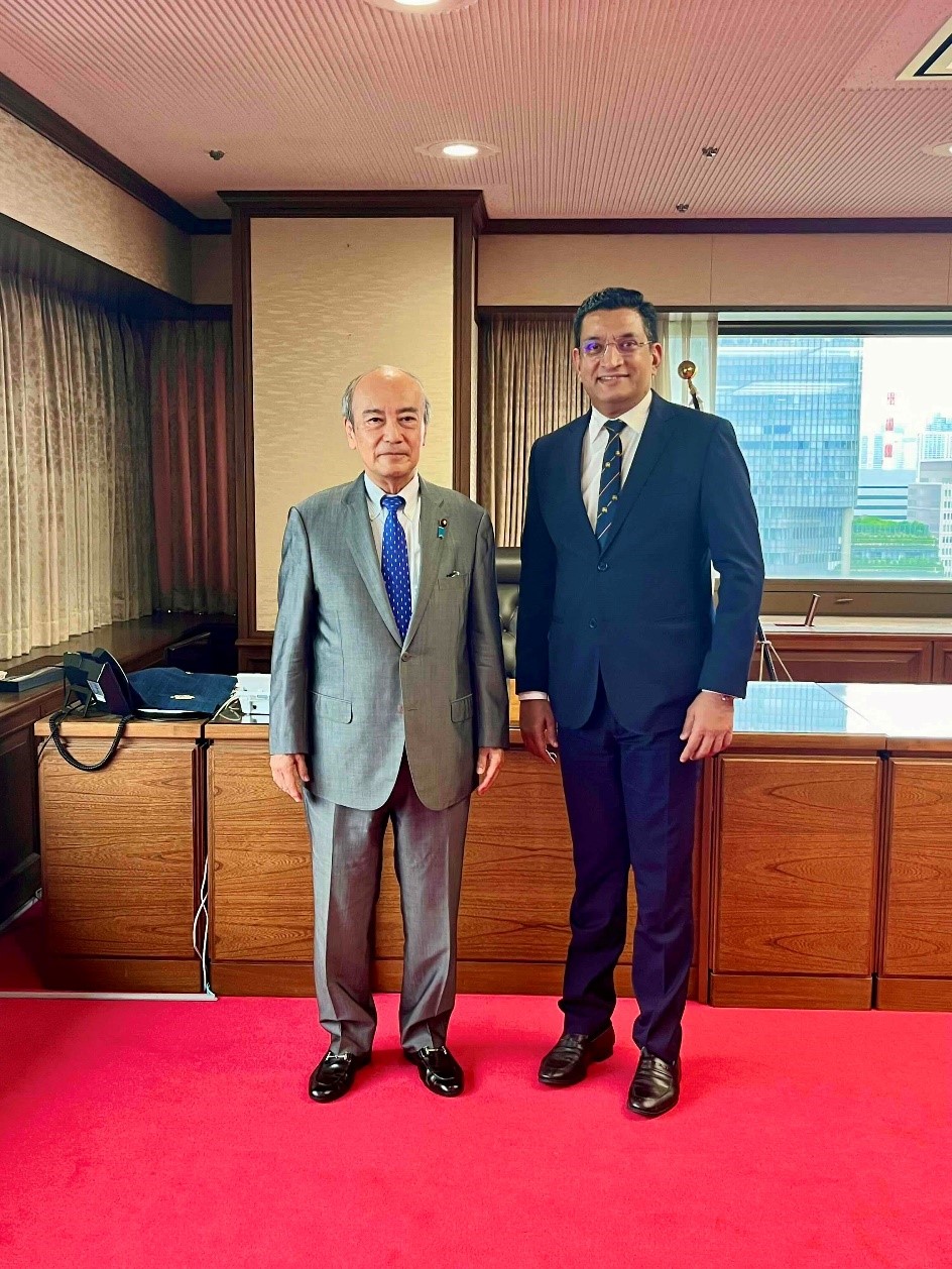 July 10, 2024 Courtesy Visit to the Minister of Justice by the Minister of Foreign Affair of the Democratic Socialist Republic of Sri Lanka