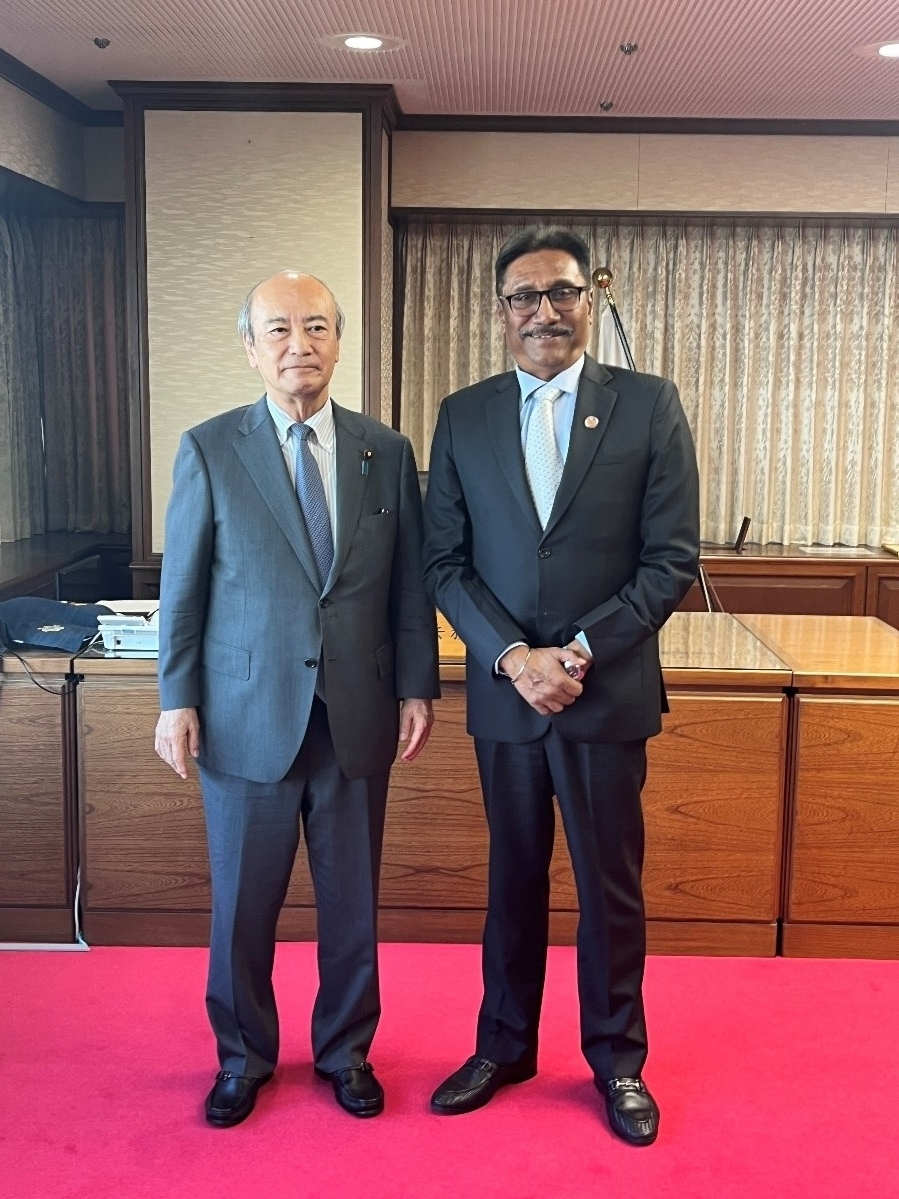 October 3, 2024 Courtesy Visit to the Minister of Justice by the Minister of Labor, Employment and Social Security of the Federal Democratic Republic of Nepal