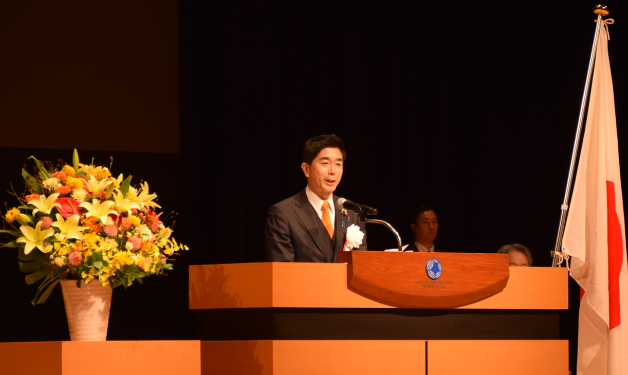 更生保護制度施行７５周年記念全国大会が開催され、牧原秀樹法務大臣が出席しました。