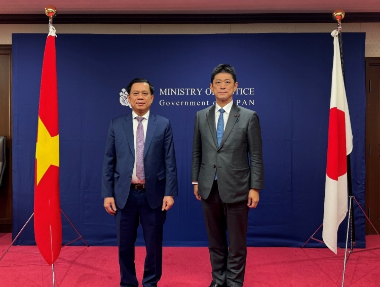 December 18, 2024 Courtesy Visit to the State Minister of Justice by the Deputy Minister of Labour - Invalids and Social Affairs of the Socialist Republic of Viet Nam