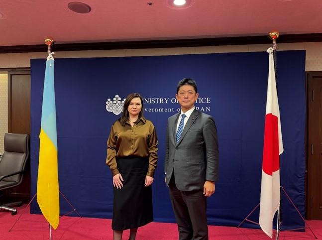 December 23, 2024 Courtesy Visit to the State Minister of Justice by Deputy Minister of Justice of Ukraine 