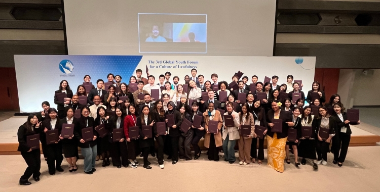 February 19, 2025 The 3rd Global Youth Forum for a Culture of Lawfulness was held on 15 and 16 February 2025.