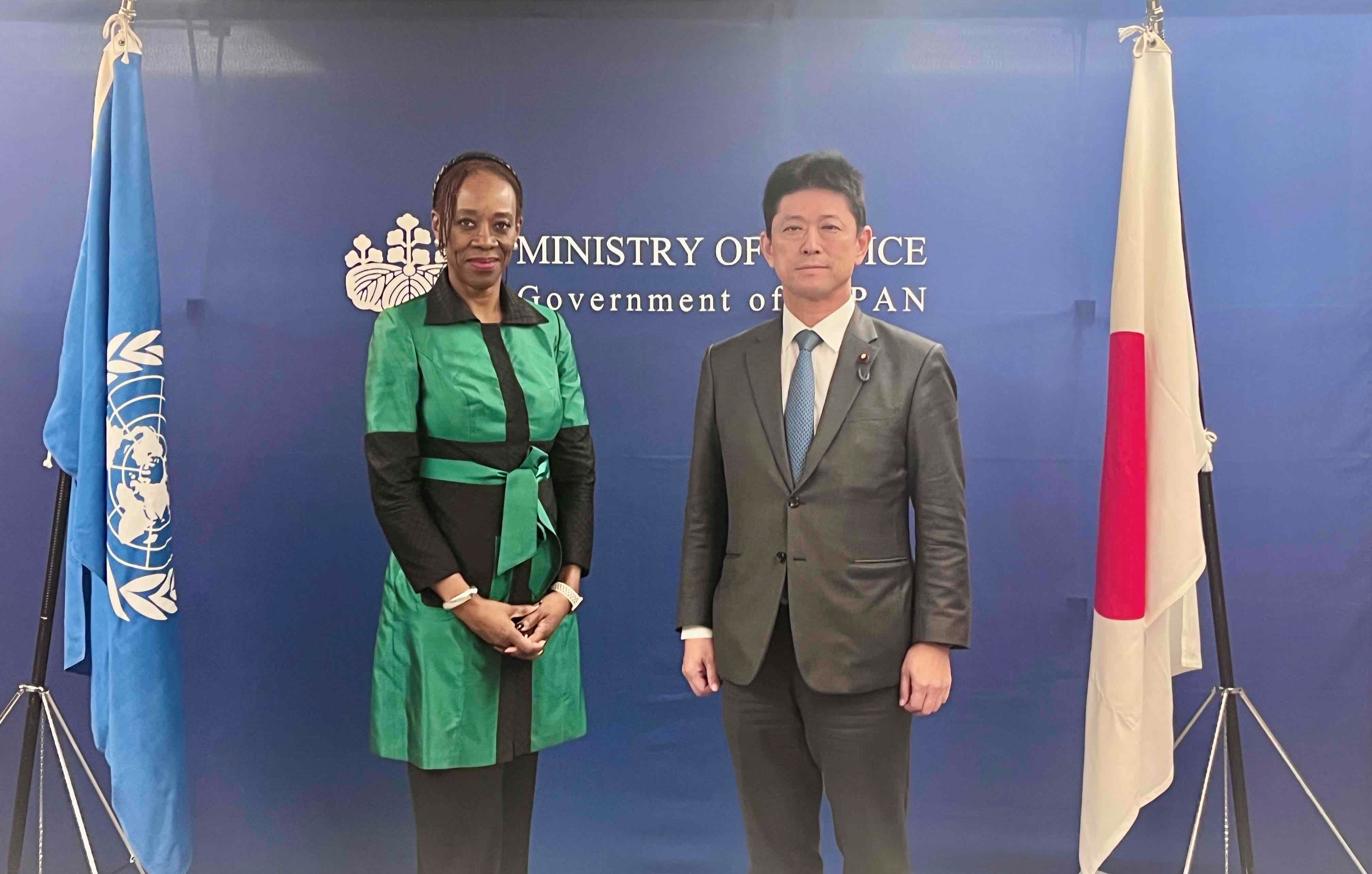 February 20, 2025 Courtesy Visit to the State Minister of Justice by the Deputy Director General of the International Organization for Migration (IOM)