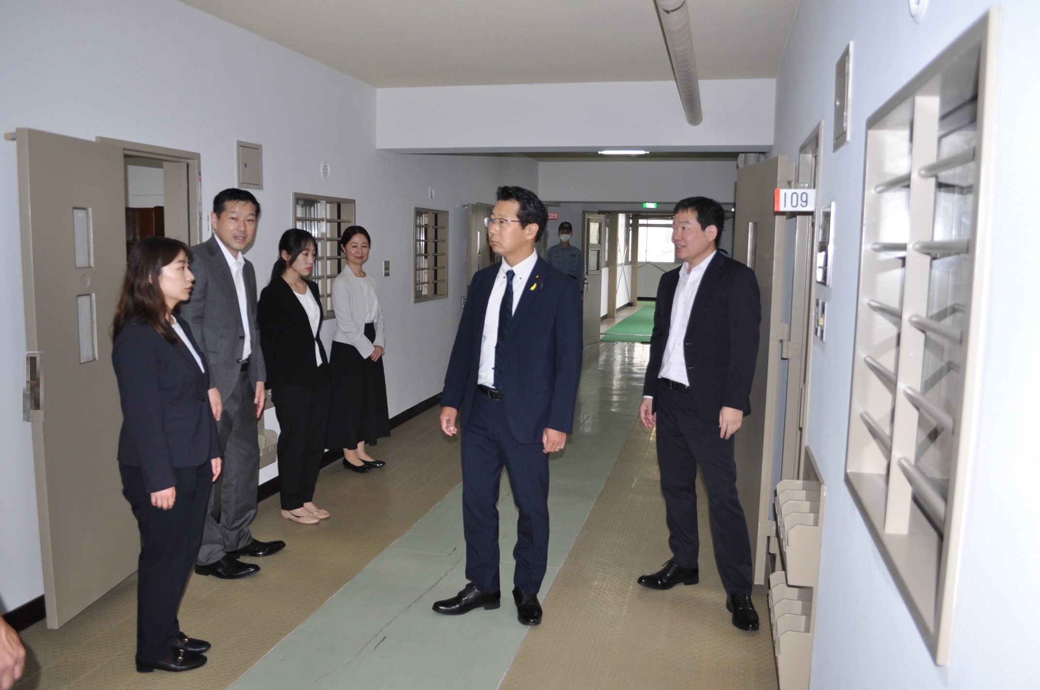 神田法務大臣政務官が青森刑務所を視察しました。