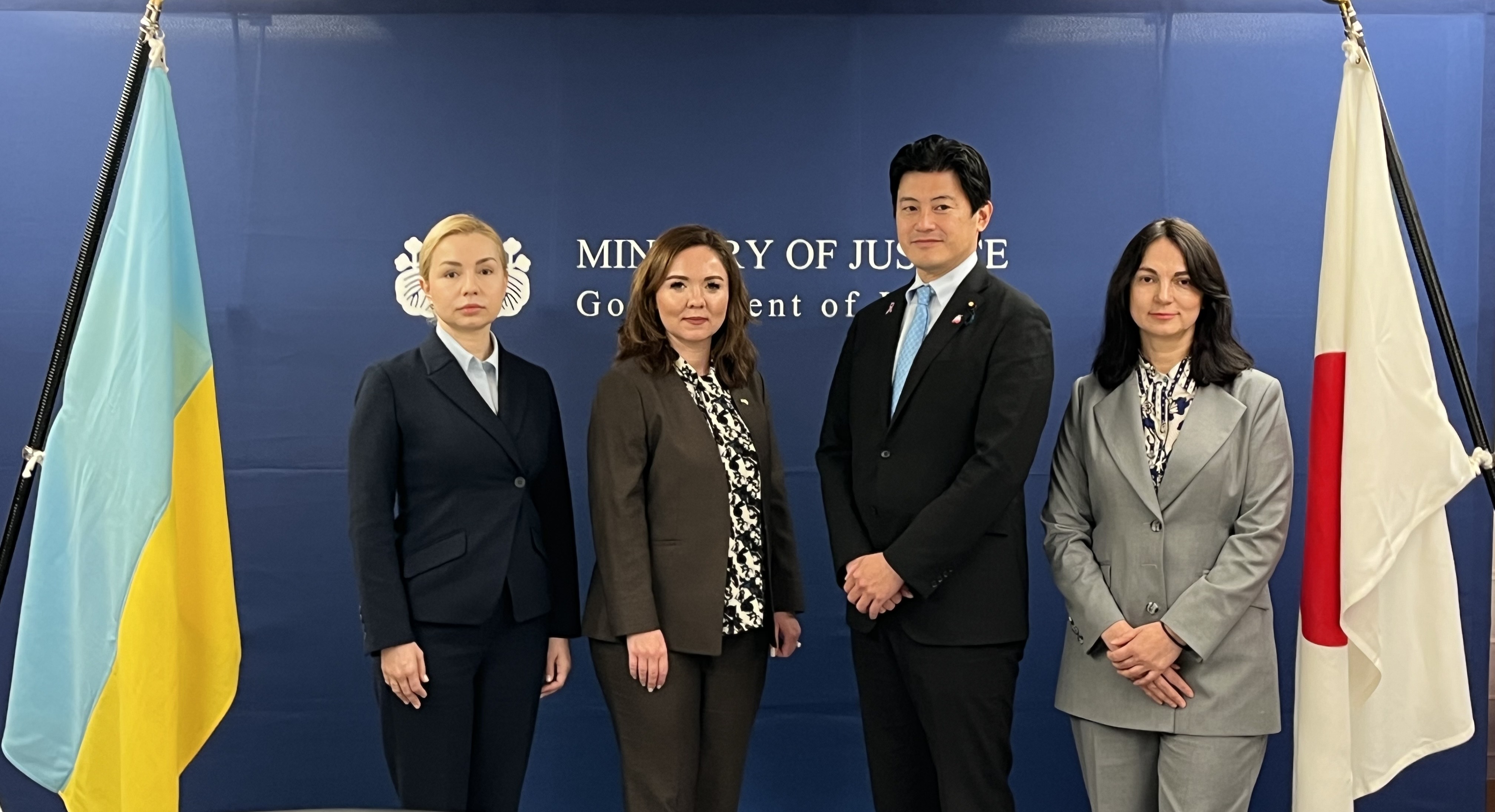 三谷英弘法務副大臣がウクライナ最高会議対日友好議員連盟共同会長らによる表敬訪問を受けました。