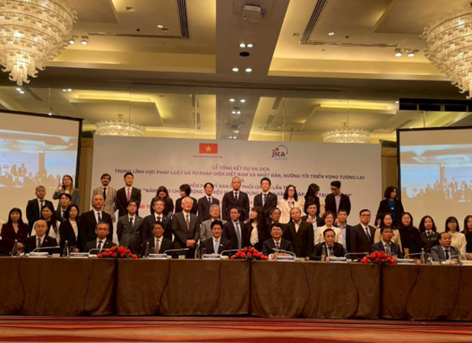 三谷英弘法務副大臣がＪＩＣＡベトナム法整備支援プロジェクト・新時代の日越法務司法協力記念式典に出席しました。