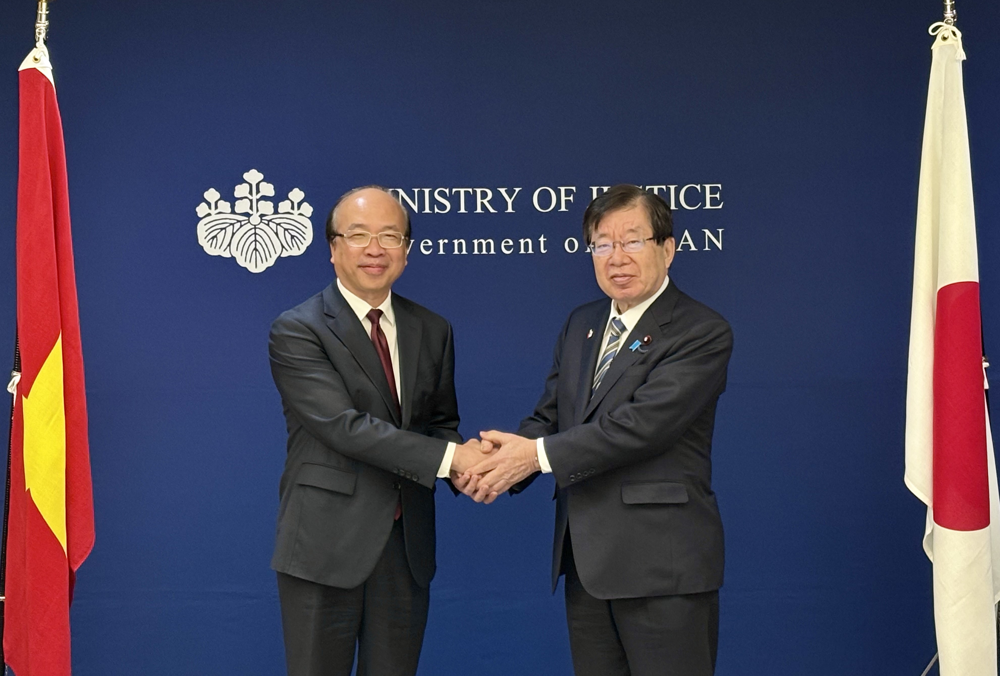 March 30, 2026 Courtesy Visit to the Minister of Justice by Deputy Minister of Justice of the Socialist Republic of Viet Nam.