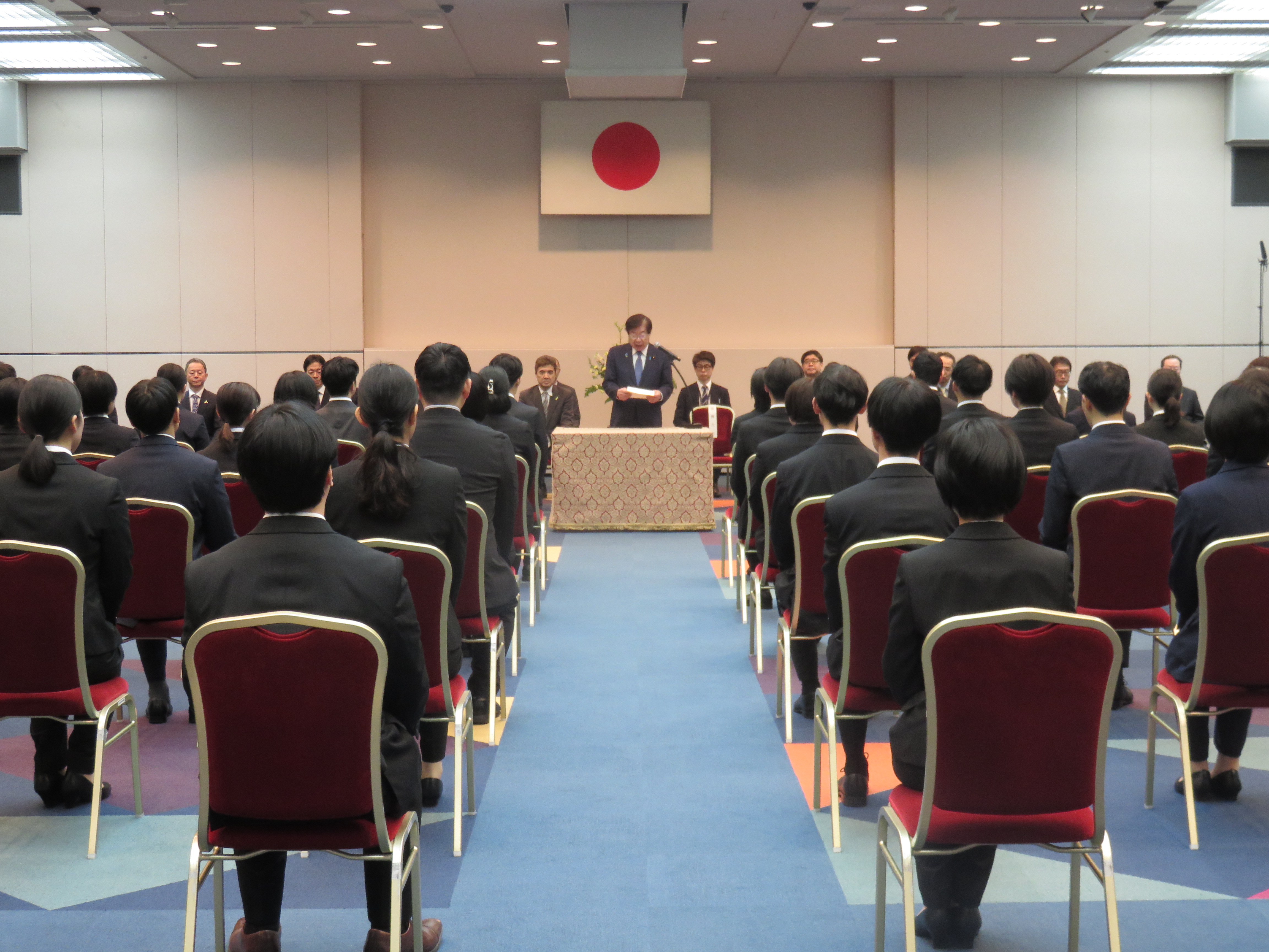 令和８年度総合職職員入省式を行いました。