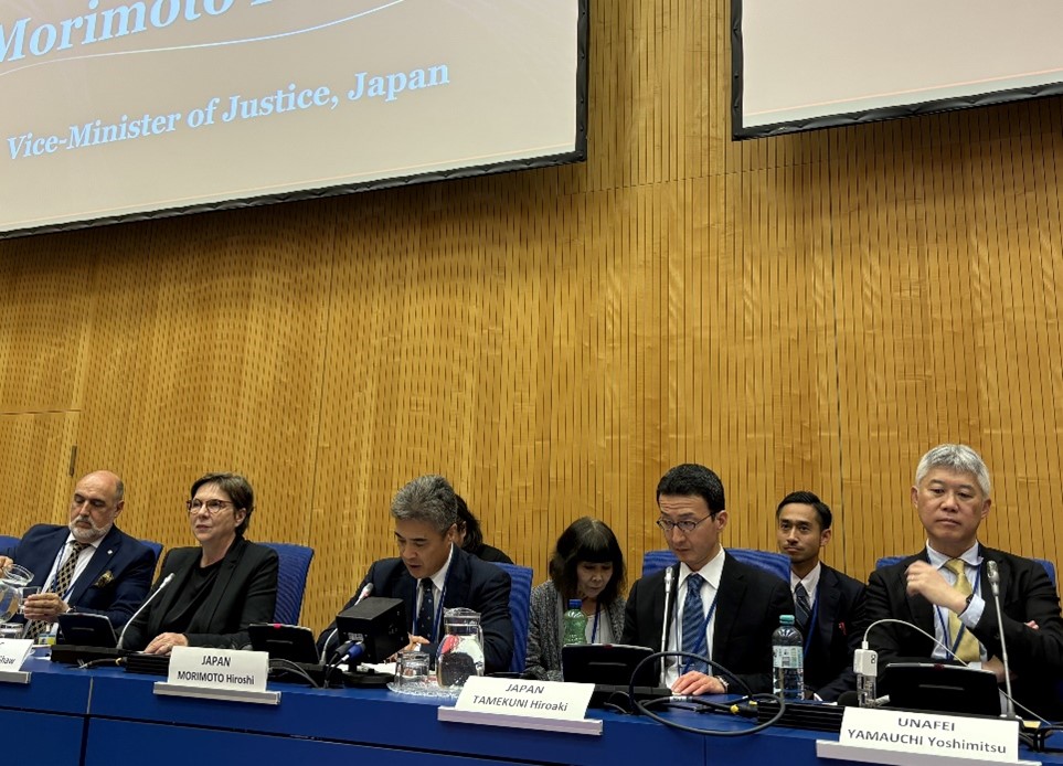 June 18, 2026 The Ministry of Justice of Japan held a side event on reducing reoffending at the 35th Session of the United Nations Commission on Crime Prevention and Criminal Justice (CCPCJ)