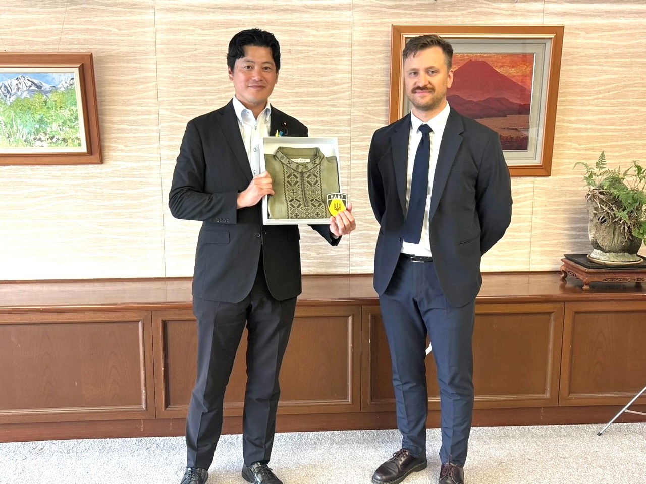 September 18, 2026 Courtesy Call on Mr. MITANI Hidehiro, State Minister of Justice of Japan by the participants in the Japan Visit Program for the Specialized Anti-Corruption Prosecutor’s Office (SAPO) of Ukraine