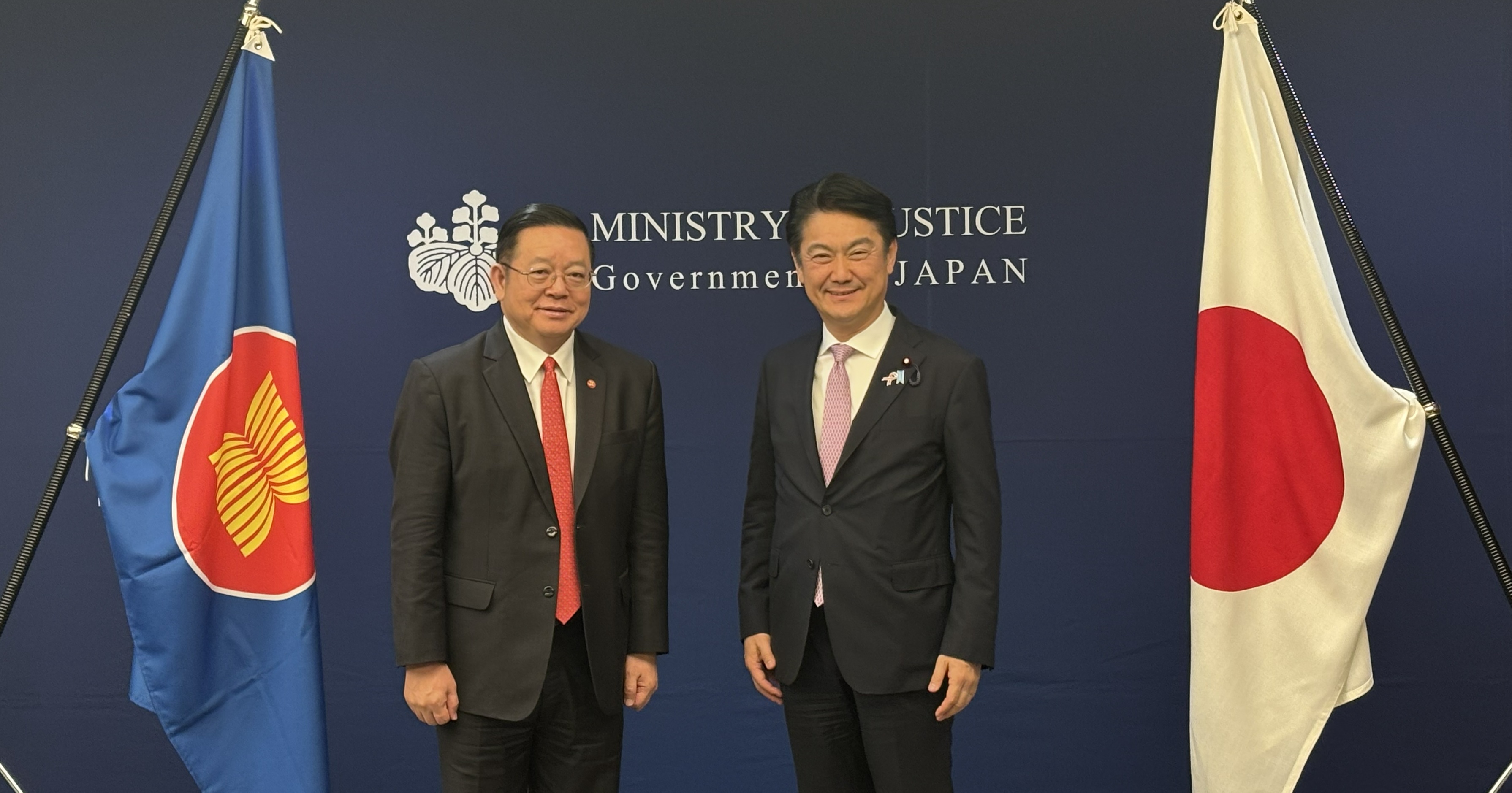 October 28, 2026 Courtesy Visit to the Minister of Justice by the Secretary-General of ASEAN
