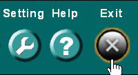 "exit" button