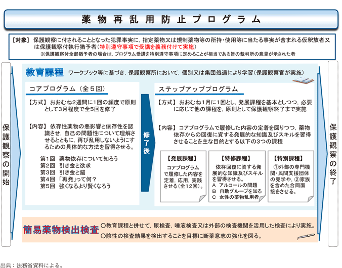 資3-44-3 薬物再乱用防止プログラムの概要