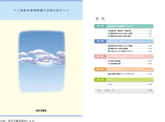 資3-51-1 薬物再乱用防止啓発冊子