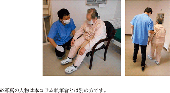 特2-2-4 理学療法士によるリハビリテーションの様子(栃木刑務所)