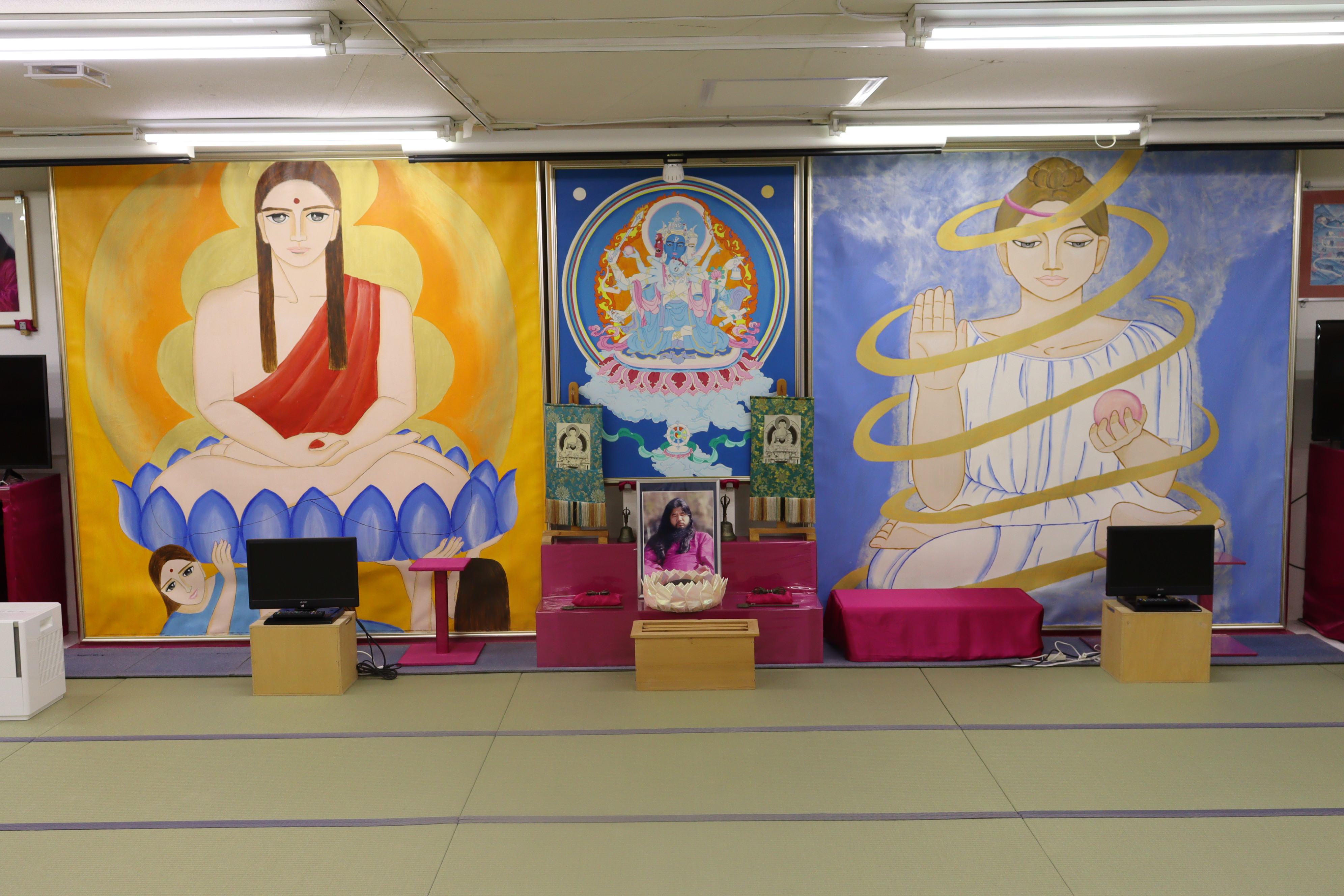 八潮大瀬施設（埼玉）に対する立入検査（令和7年6月）で確認した祭壇